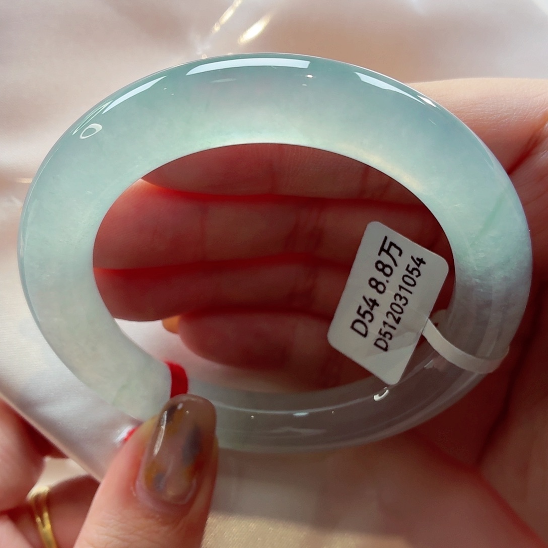 翡翠未镶嵌手镯（圆镯）22（9号）