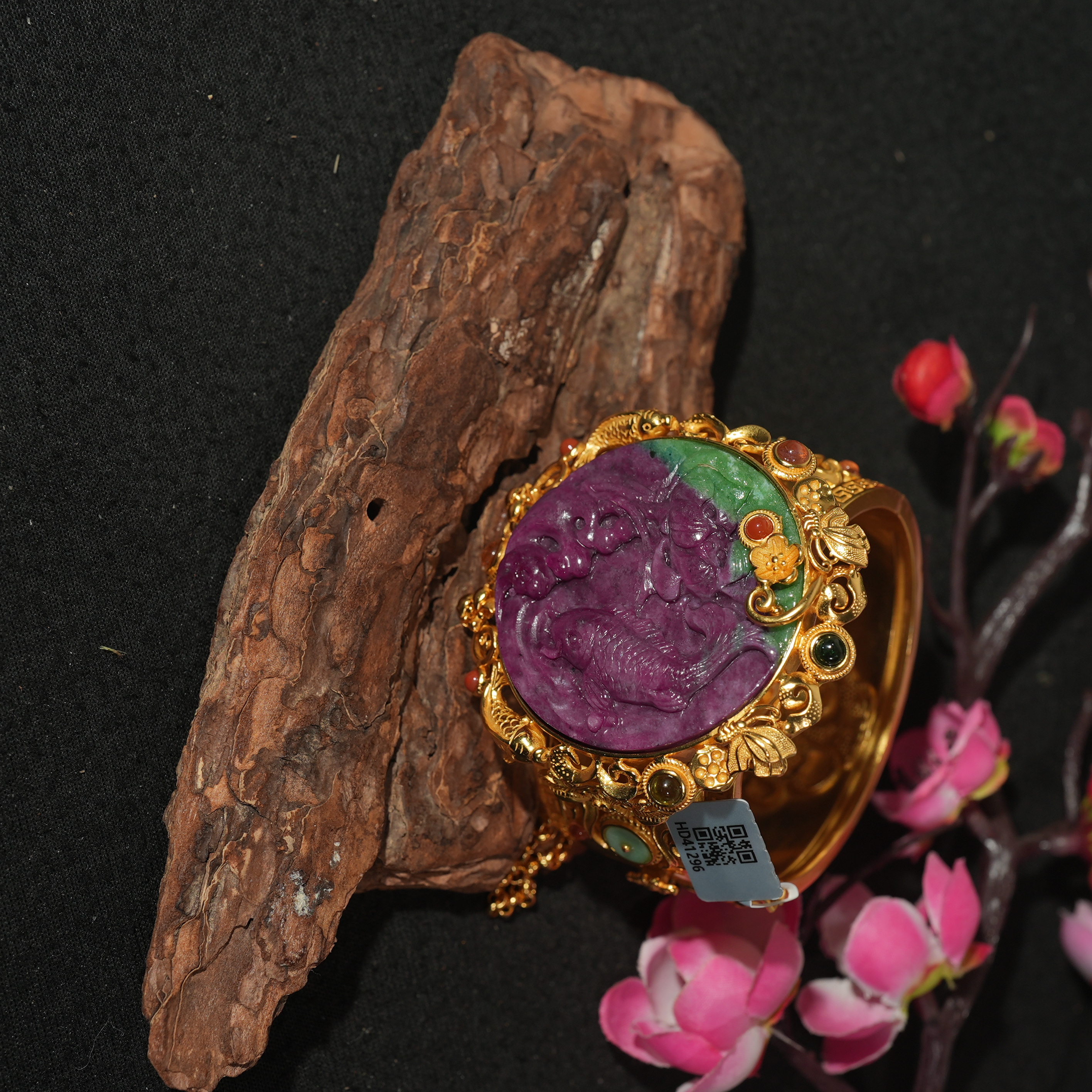 11.25香港王老板-红宝石手镯2k314