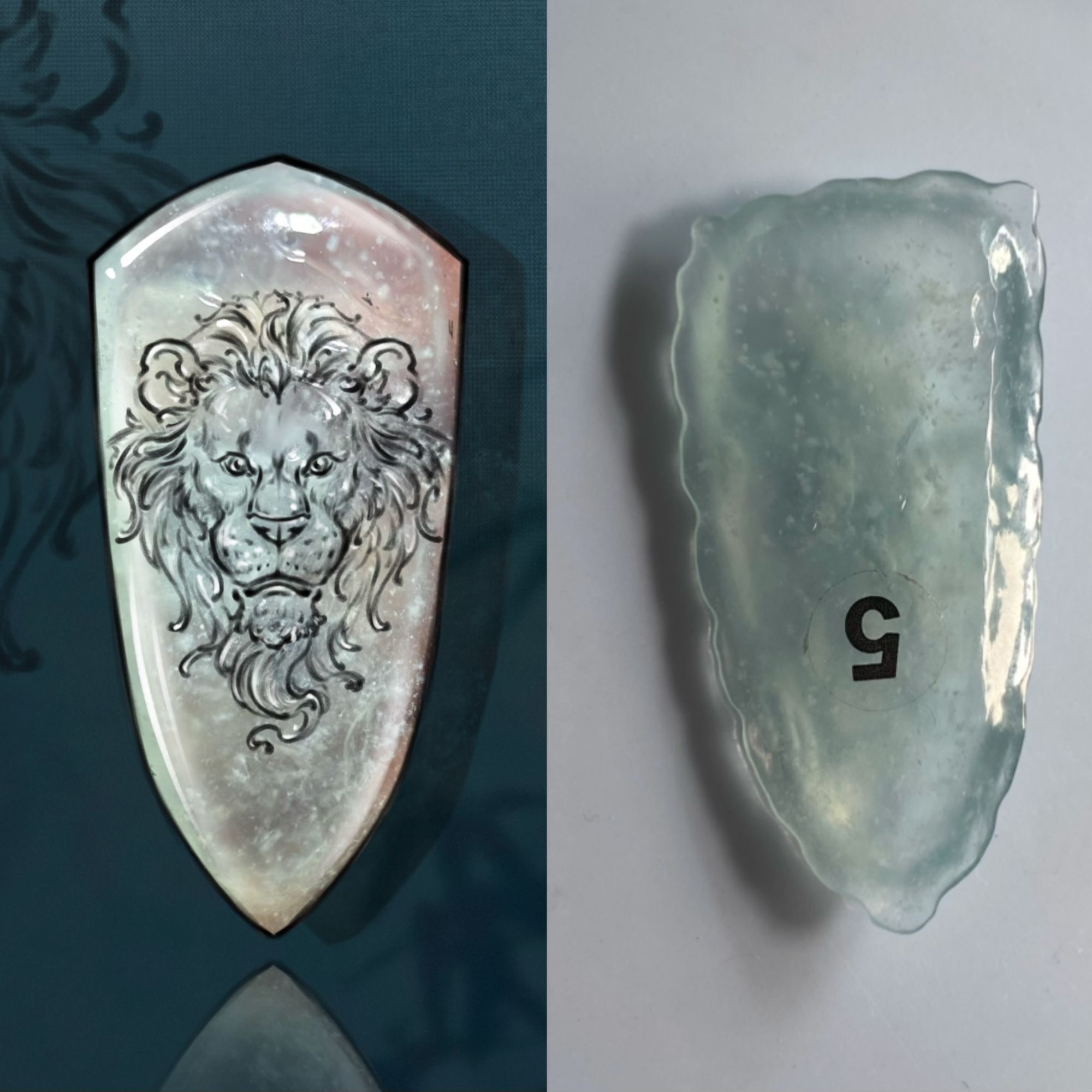 005缅甸A货翡翠片料定制雕刻