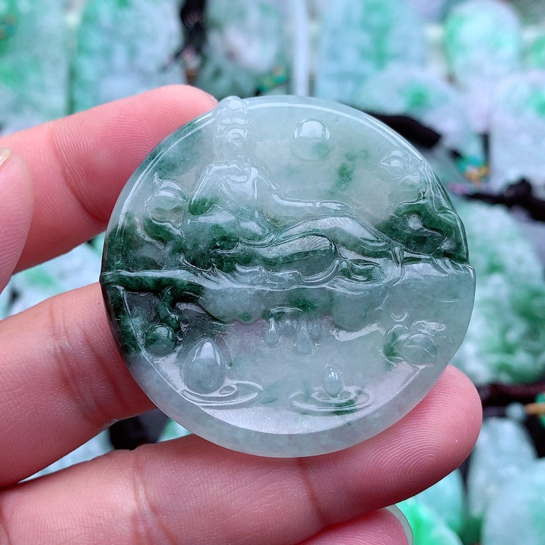 翡翠吊坠(不含链)未镶嵌