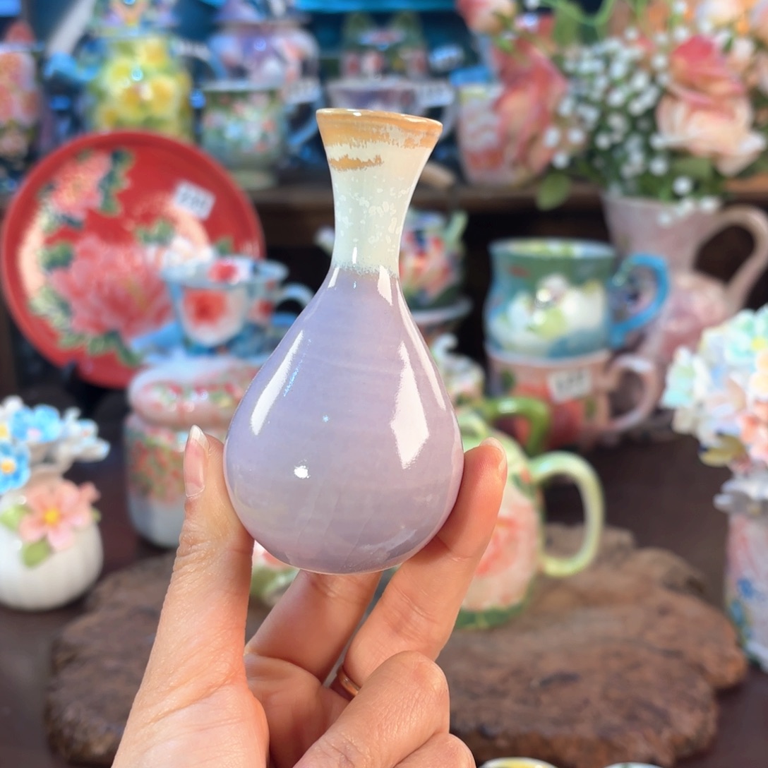 景德镇手绘高温釉下彩陶瓷茶具