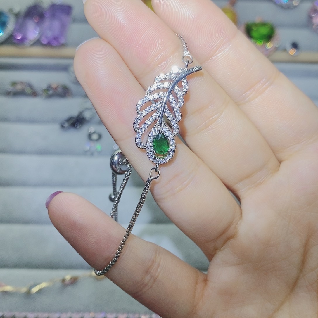 【闪购商品】托帕石耳饰银S925镶嵌