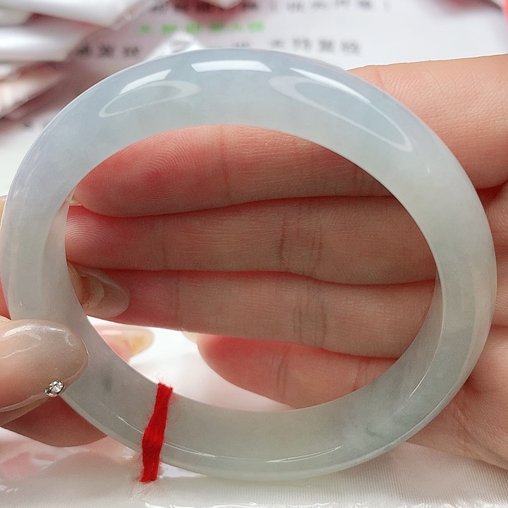 翡翠手镯未镶嵌缅甸天然A货翡翠