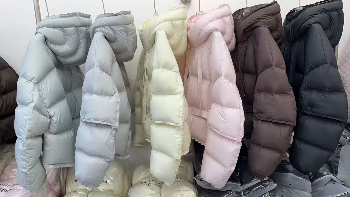 2025婷新升级2.0冬季宽松防寒保暖鹅绒服服女泡芙时尚羽绒服5140