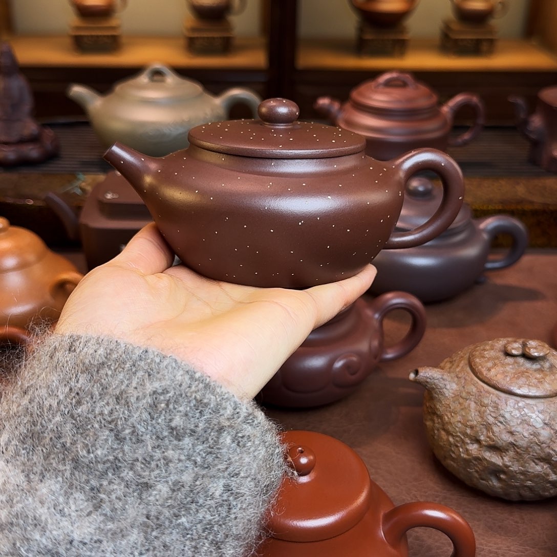 @***尋紫砂茶壶扁晨，紫泥
