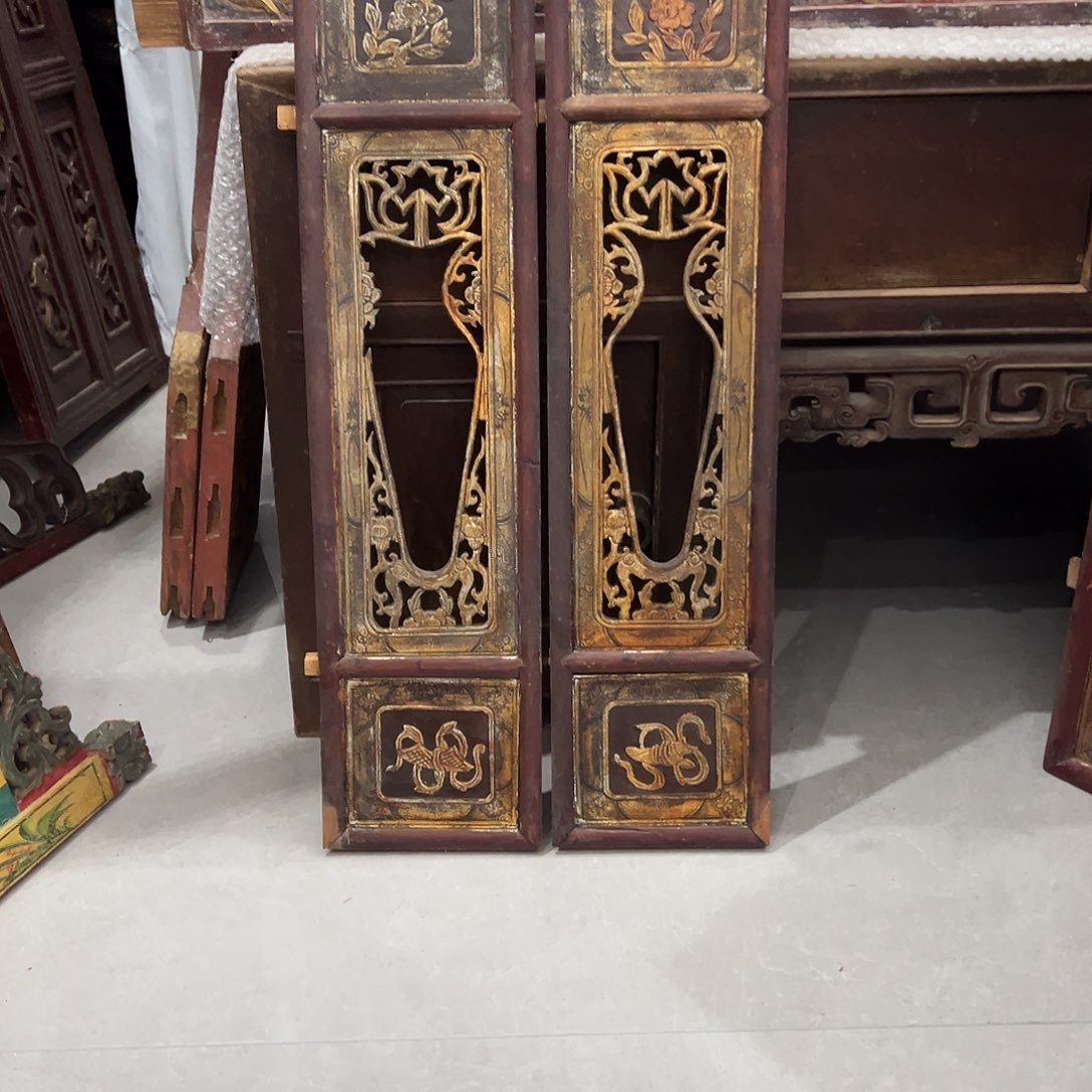 香榧木老木雕工艺老物件工艺