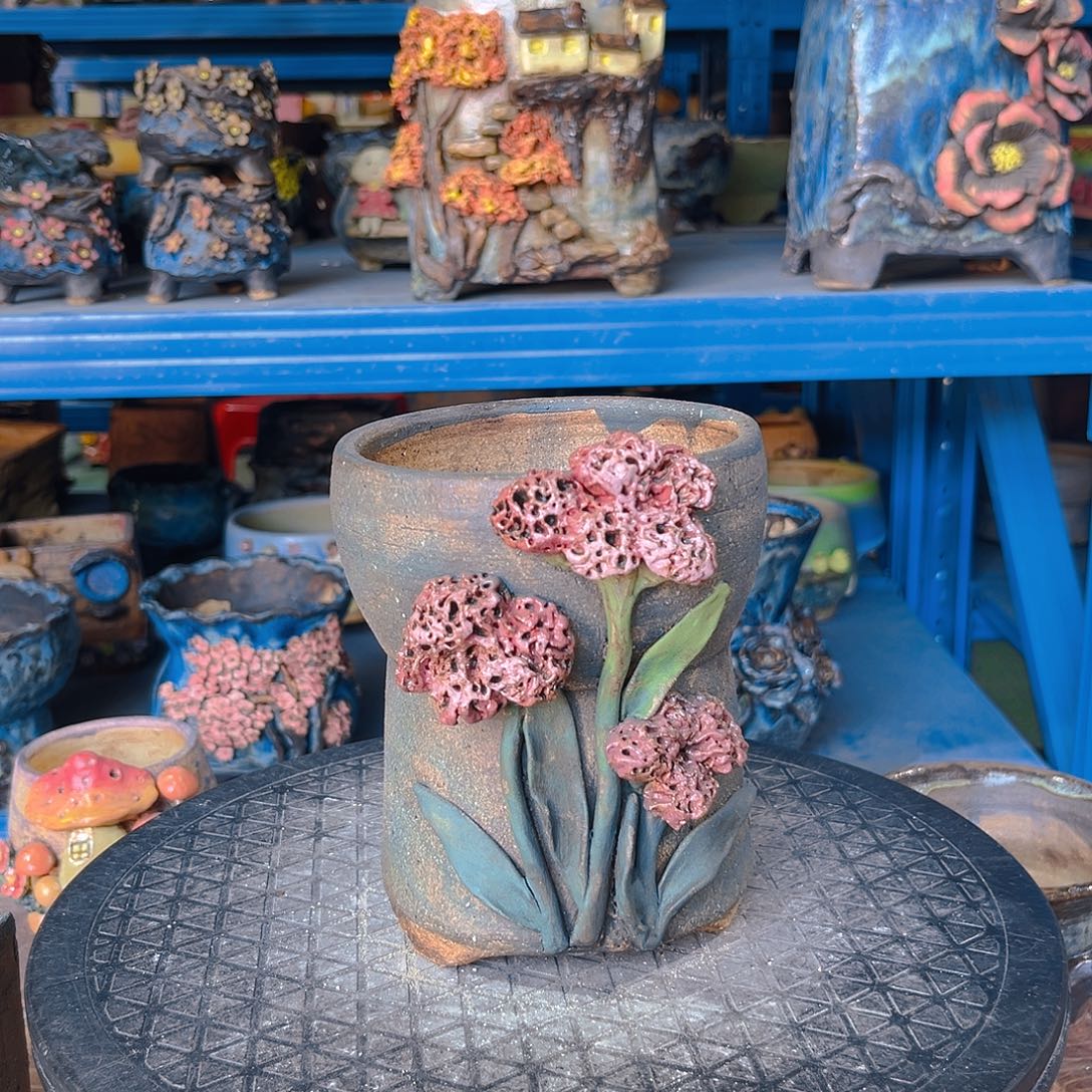 14 号陶然花器手工花盆