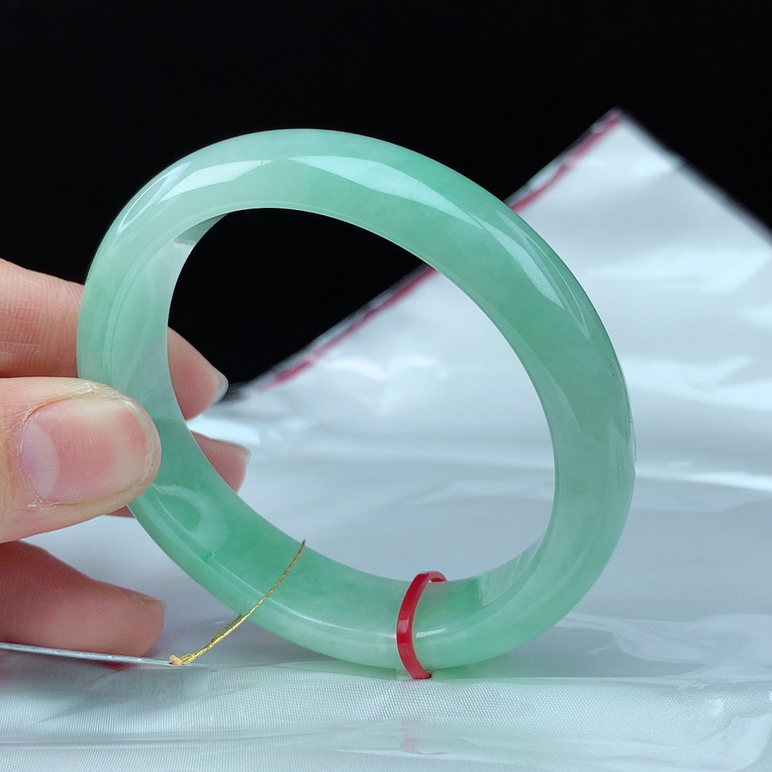 翡翠手镯未镶嵌高**皇54贵妃0795