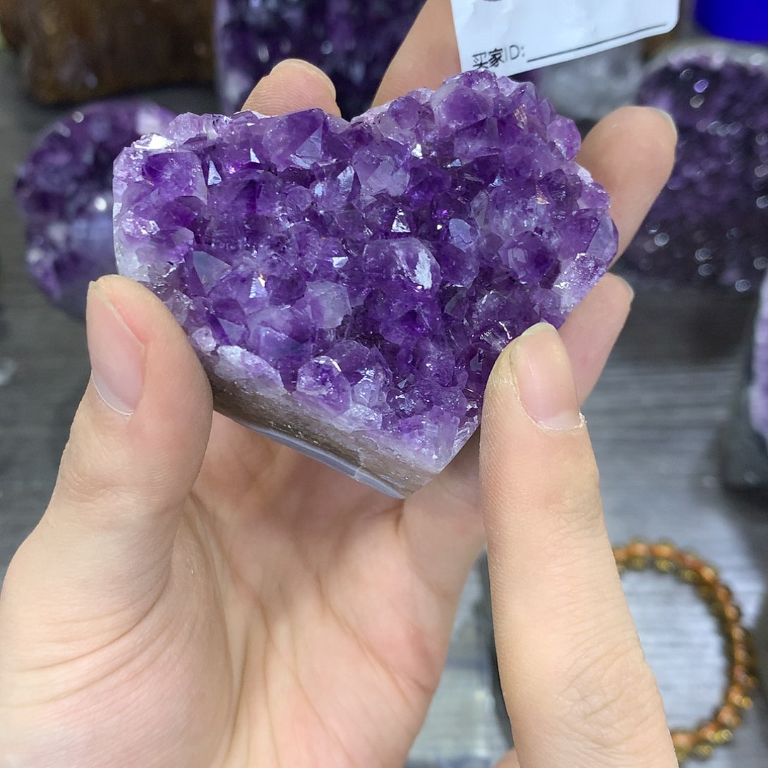 紫晶珠宝半成品未镶嵌882