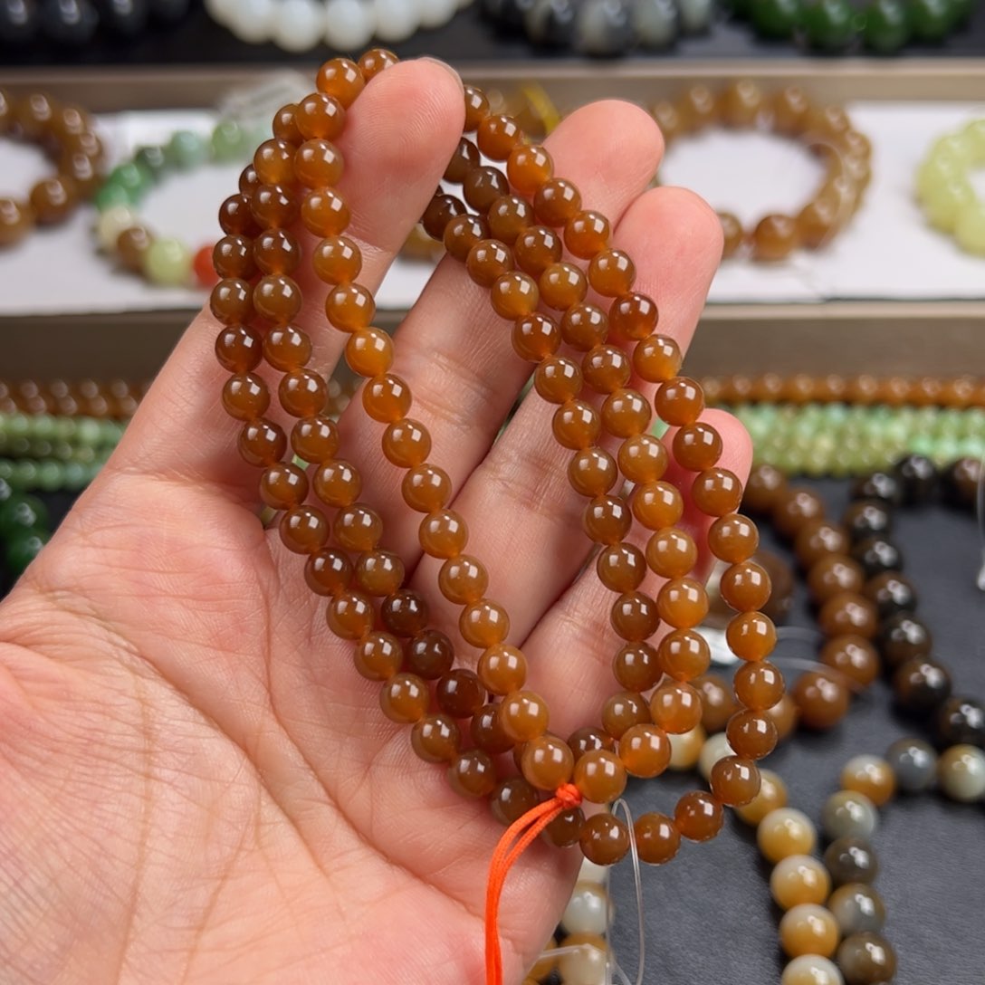 和田玉手链未镶嵌