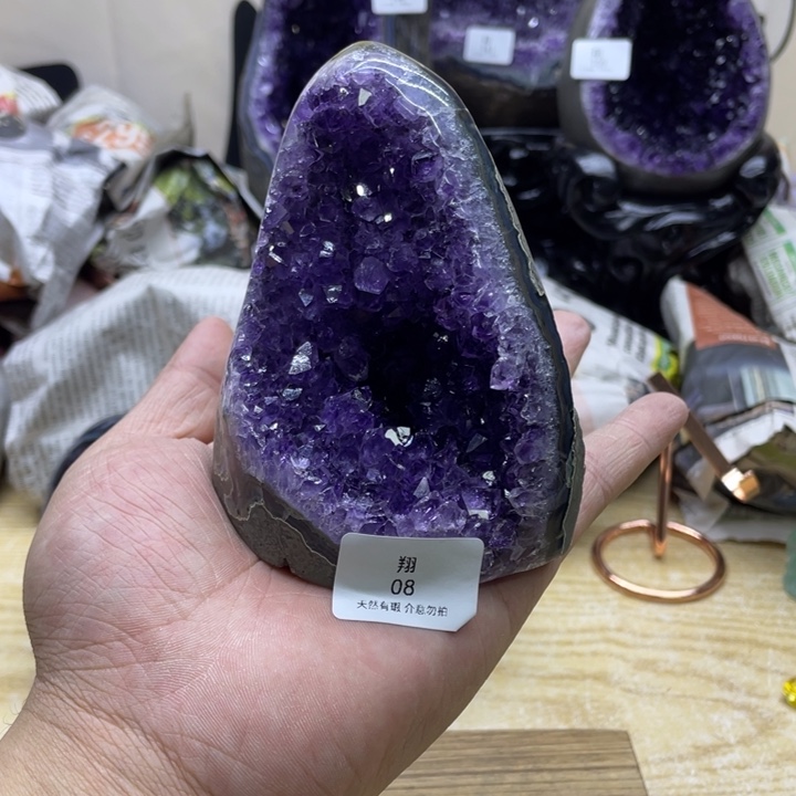 未镶嵌大型摆件（非配饰）紫晶