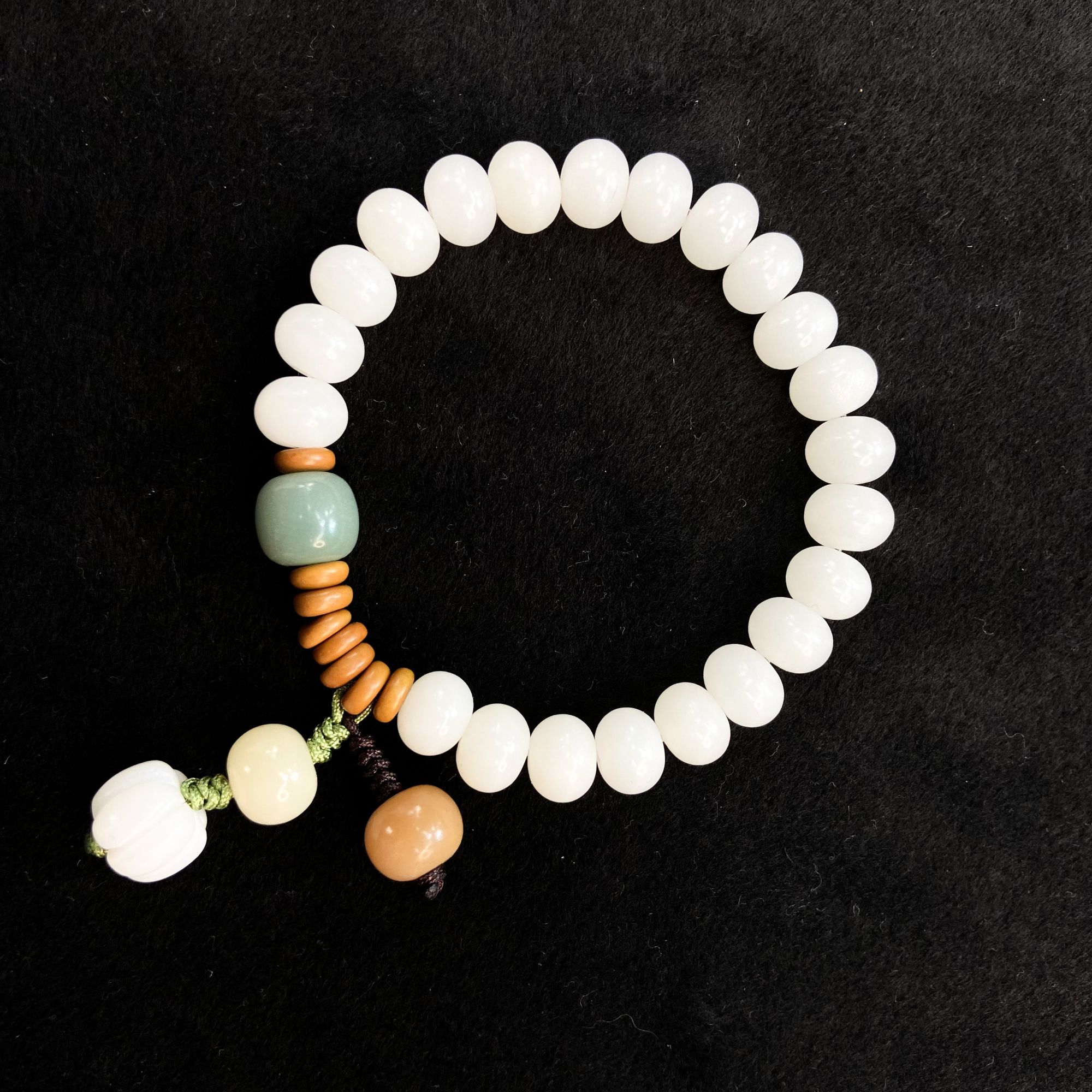 菩提单圈算盘珠手串