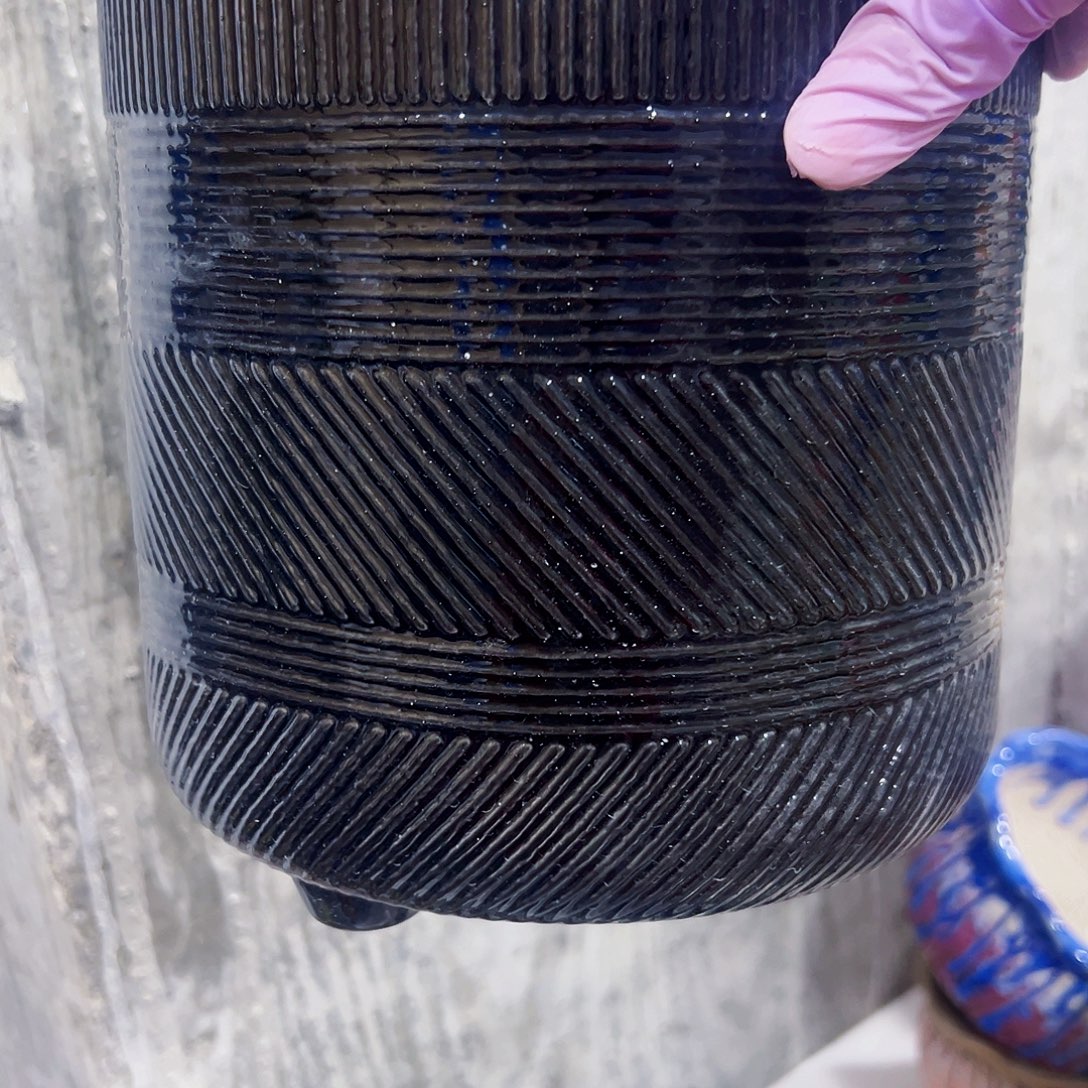 有孔外贸尾单陶瓷花盆凑单10米包邮