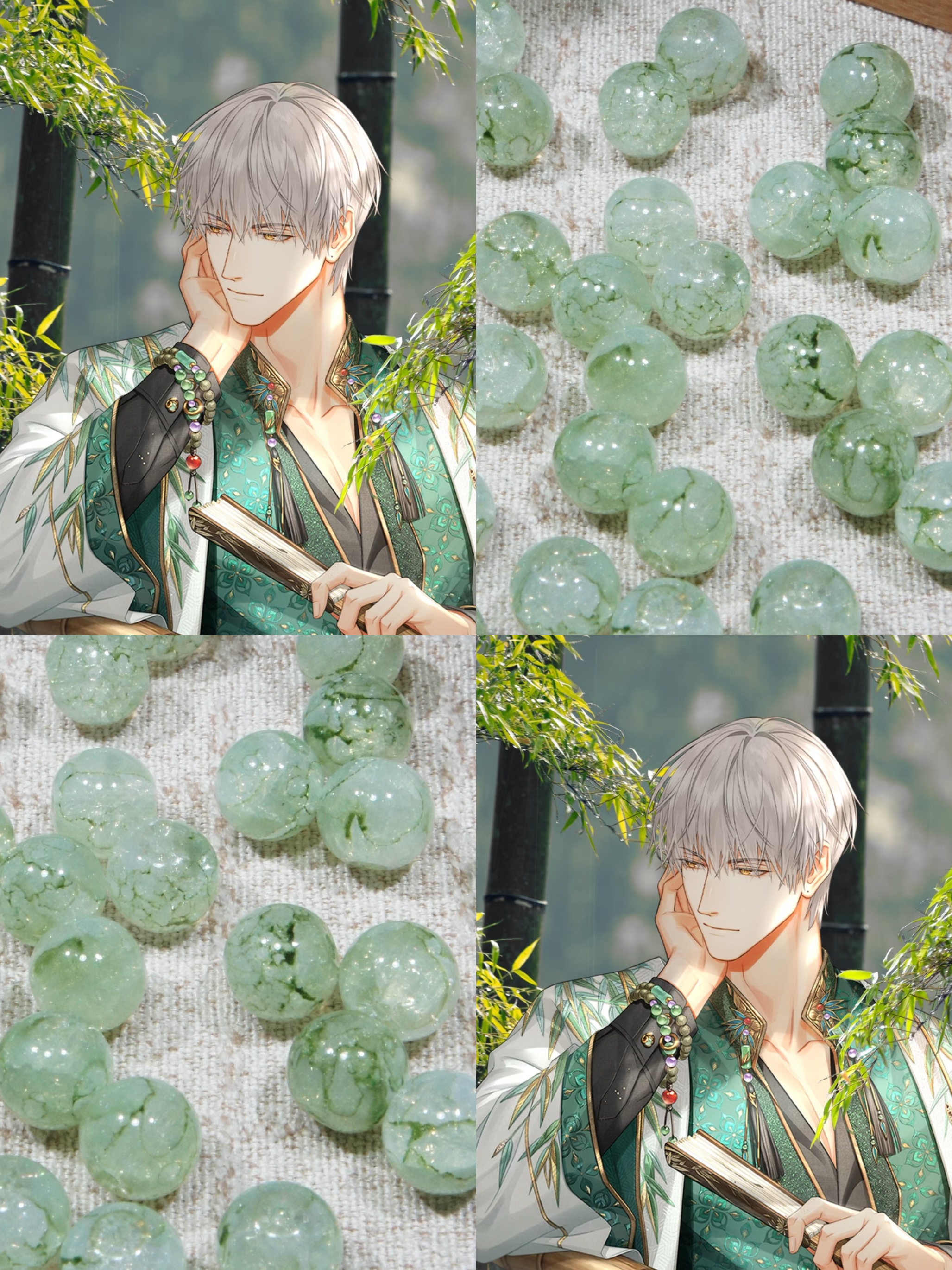 钰垚家琉璃串珠散珠手链DIY