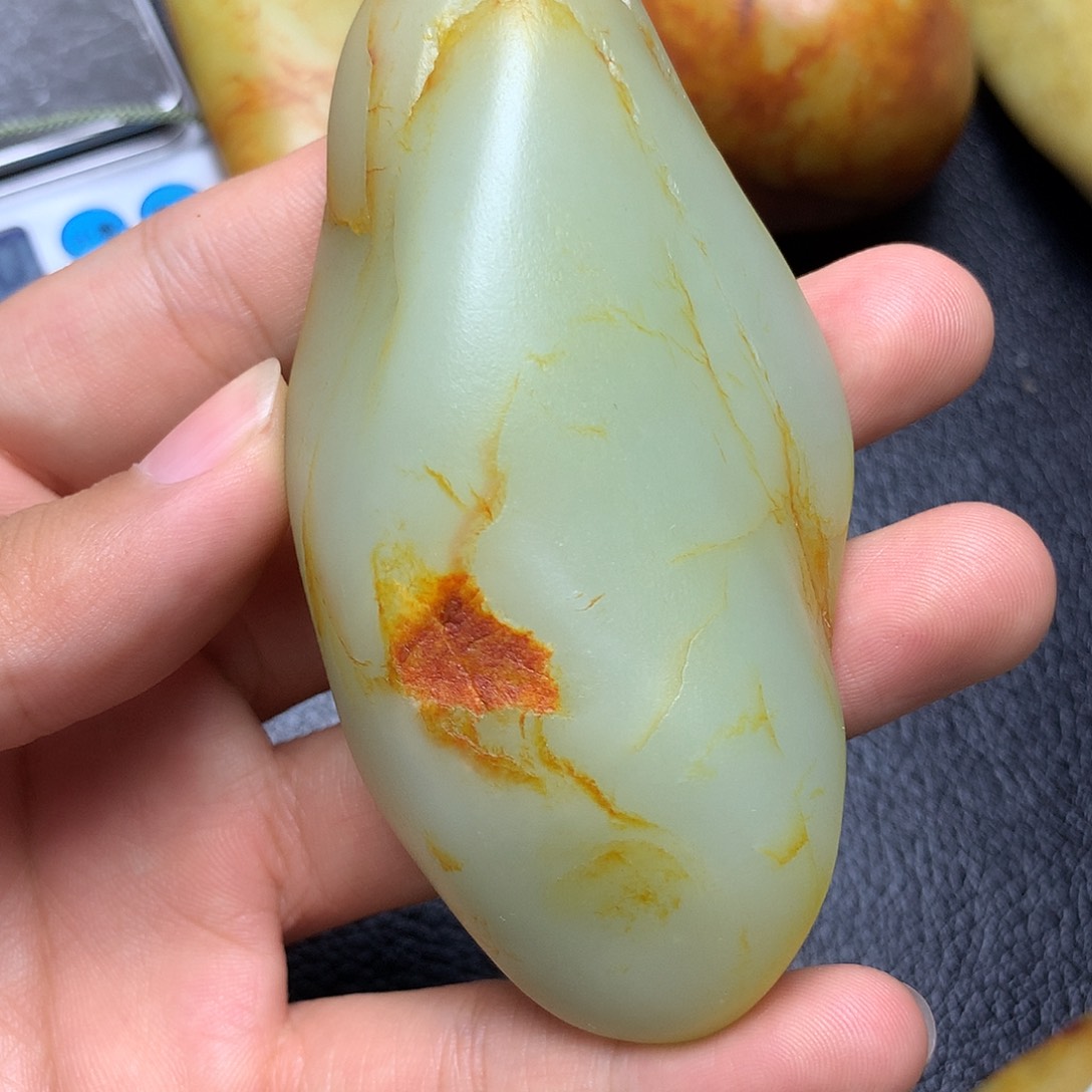 和田玉未镶嵌挂件逍*叹