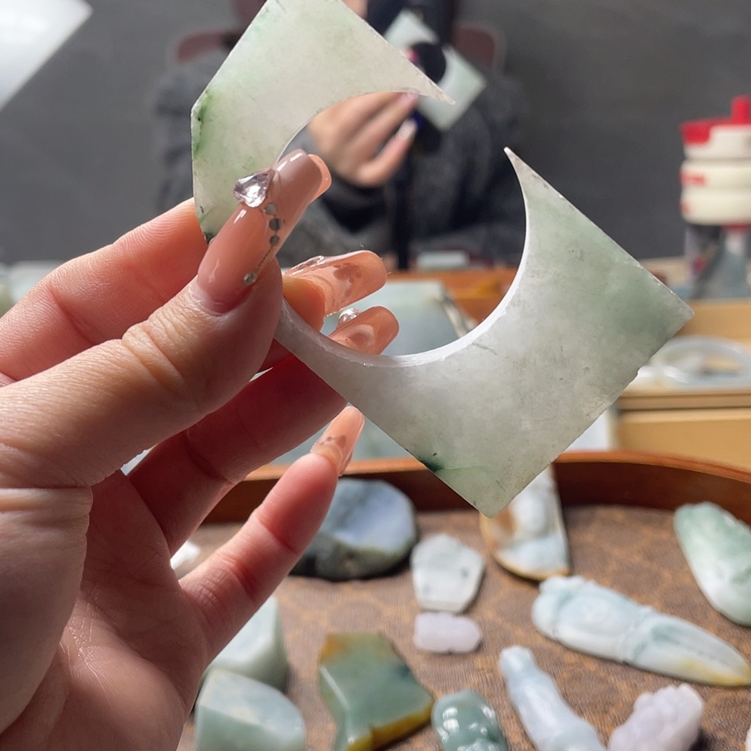 翡翠裸石料子不包工