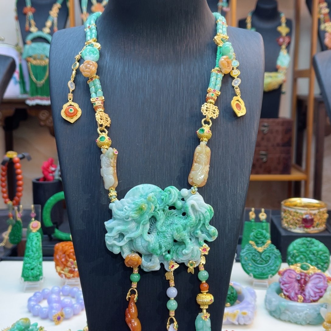 翡翠颈饰合金48小时鉴赏期