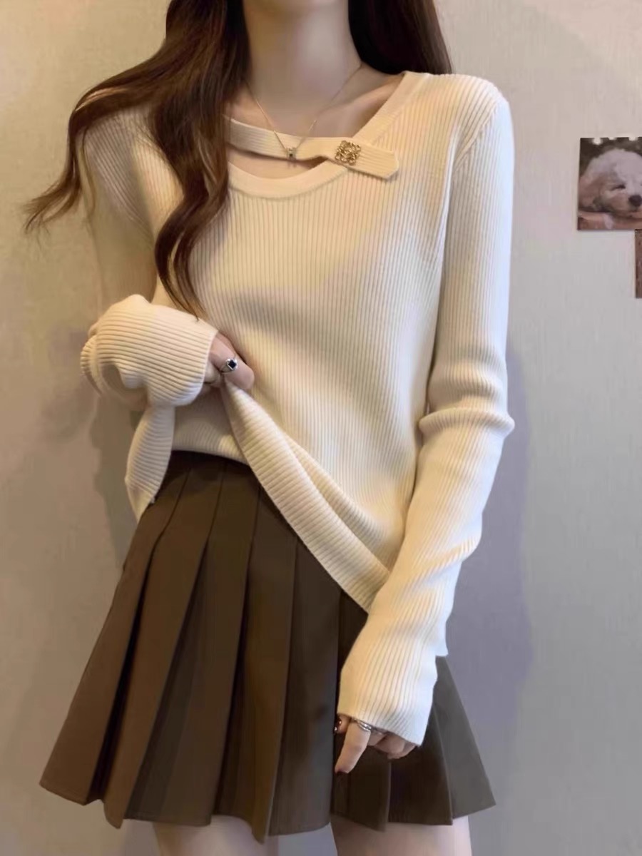 【妍依希服饰】编码301-350秋冬针织长袖女装上衣上新