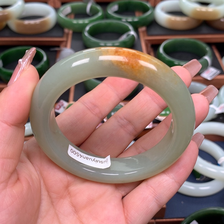 和田玉5657圈口未镶嵌