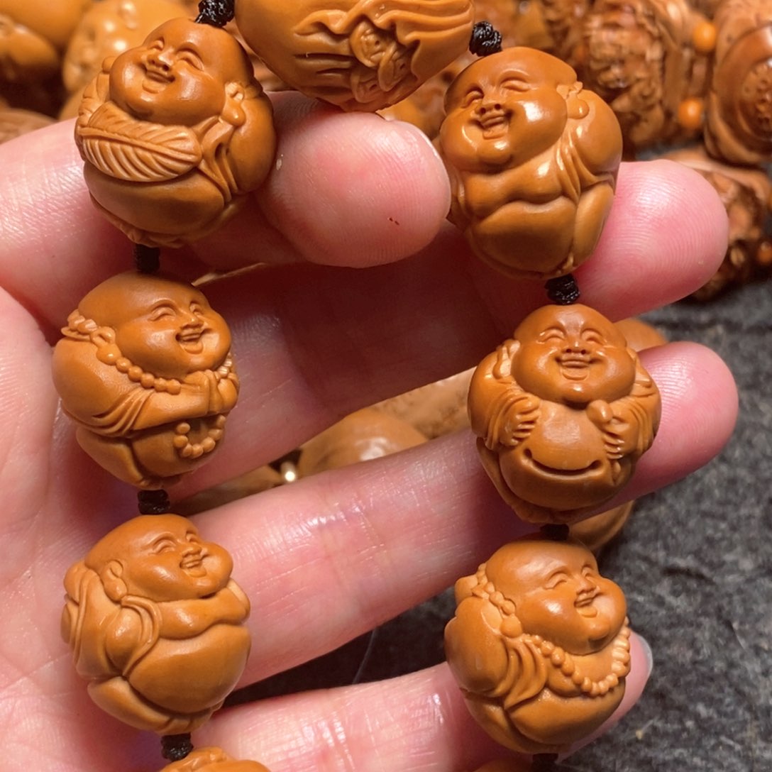 橄榄核手串/手链一心相佛20