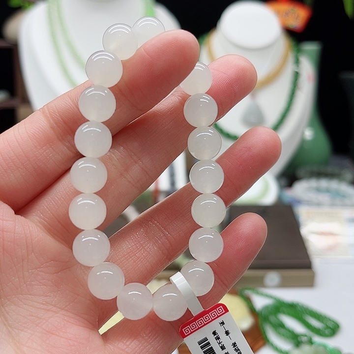 和田玉手链未镶嵌·