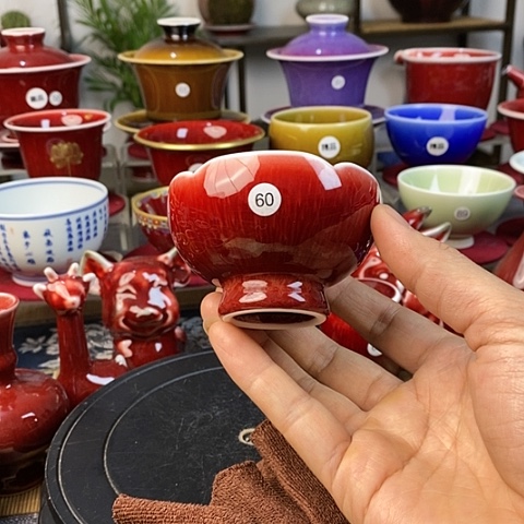 【闪购商品】景德镇名陶雅玩原矿郎红