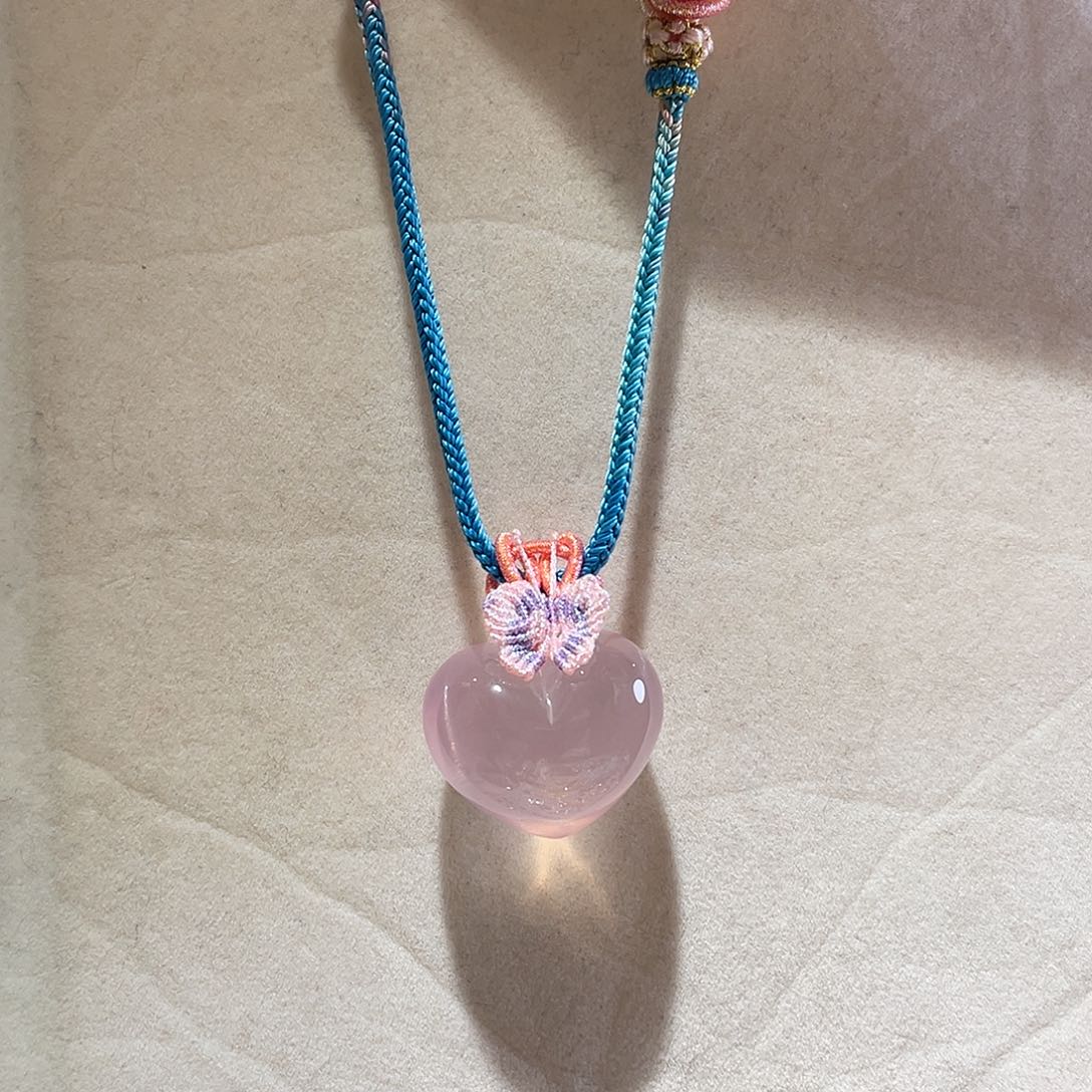 颈饰未镶嵌芙蓉石原创