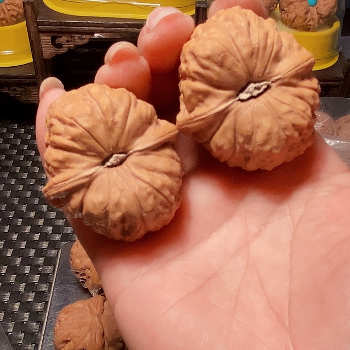吊坠文玩核桃南瓜墩，边41