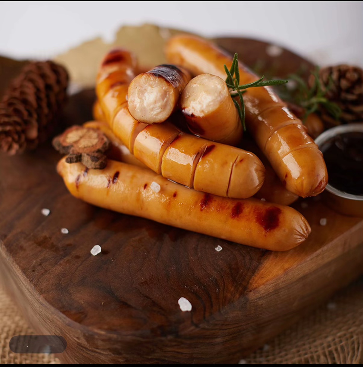 【新疆包邮】misran美食蓝多种口味奥尔良德式烟熏辣子肉香肠