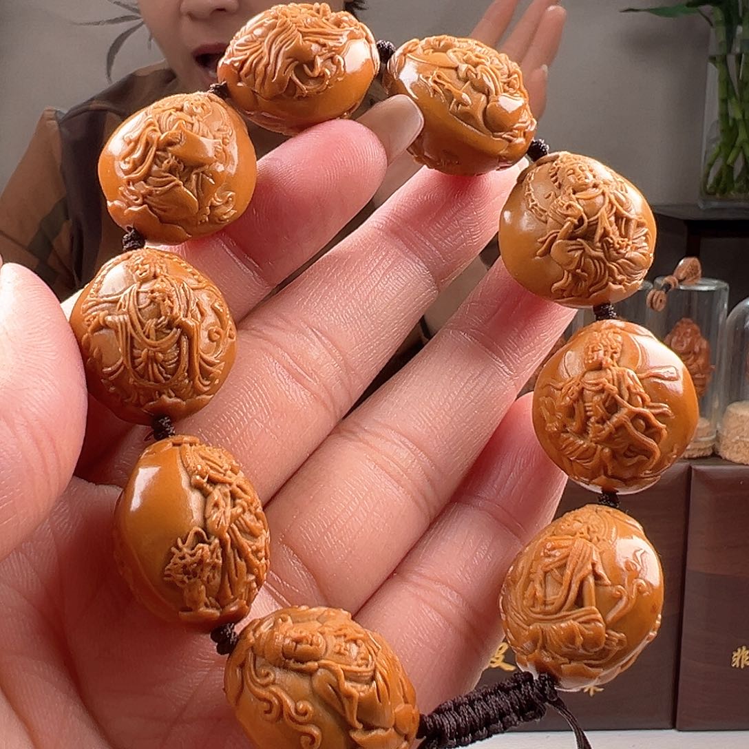 橄榄核手串/手链橄榄核雕橄榄核