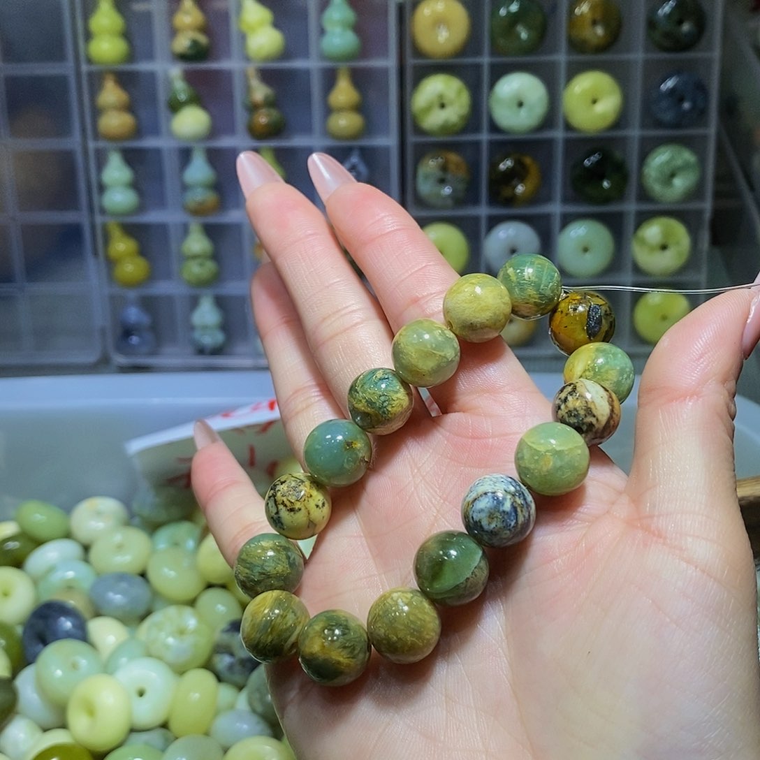 未镶嵌蛇纹石玉其他一***儿275