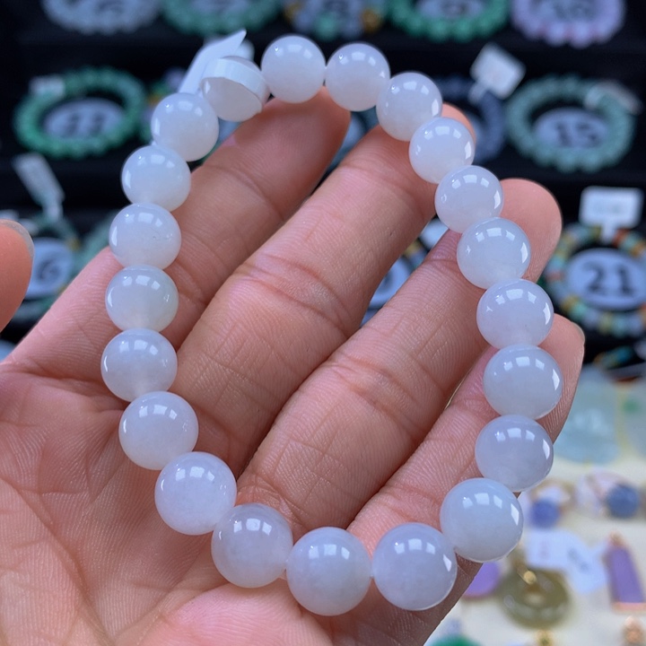 翡翠手链未镶嵌翡翠 9.6 