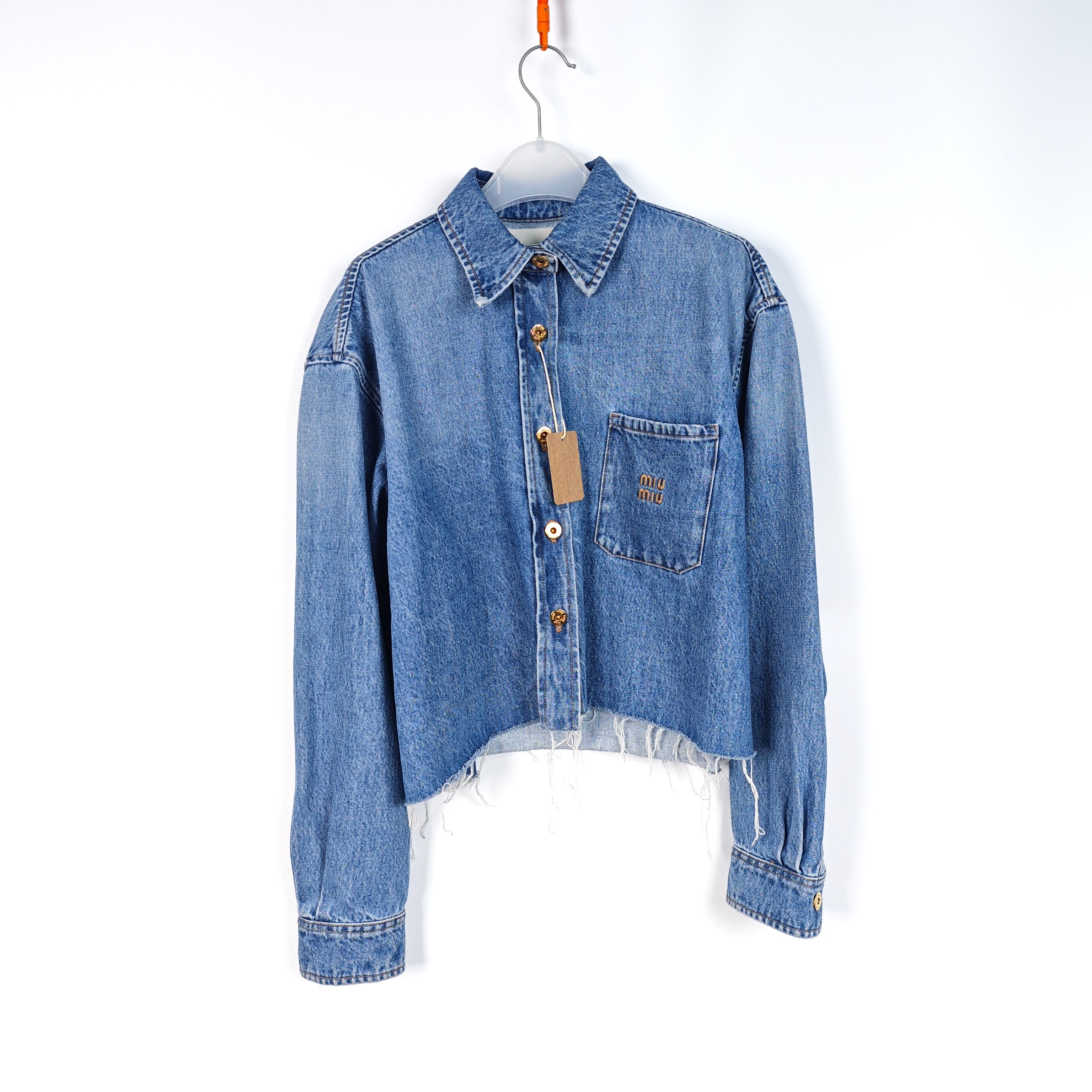 99新 MIU MIU/缪缪  海囤K/缪缪上衣/42码/mo126066