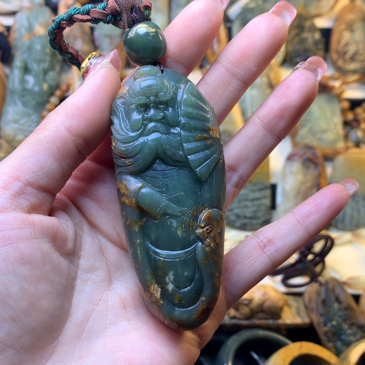 岫岩河磨玉（透闪石质玉）手链未镶嵌善*