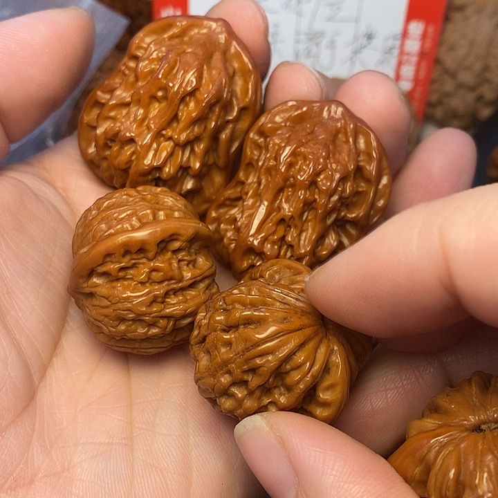 文玩核桃把件花生