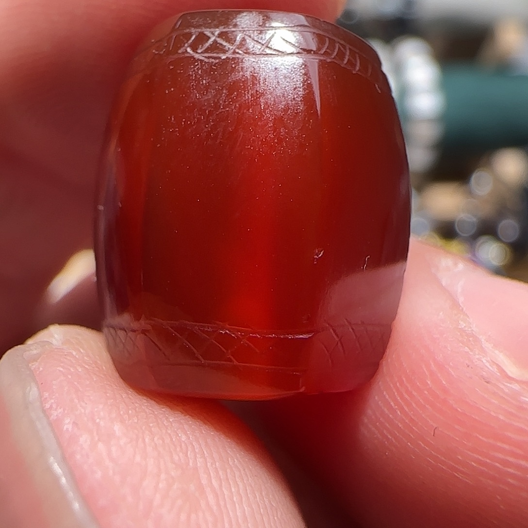 冰***暖玛瑙/玉髓合金颈饰