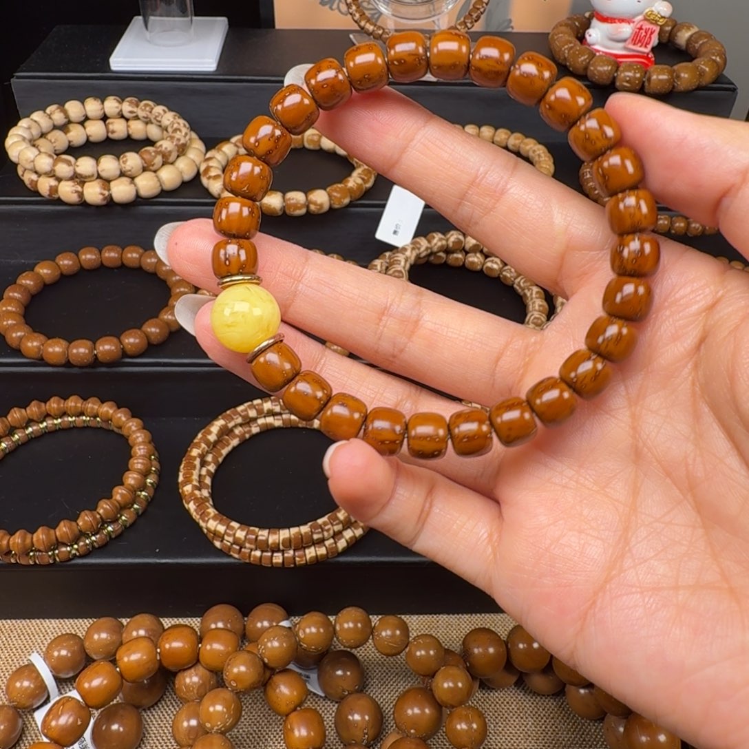 还***.手串紫金鼠实心老型卡8