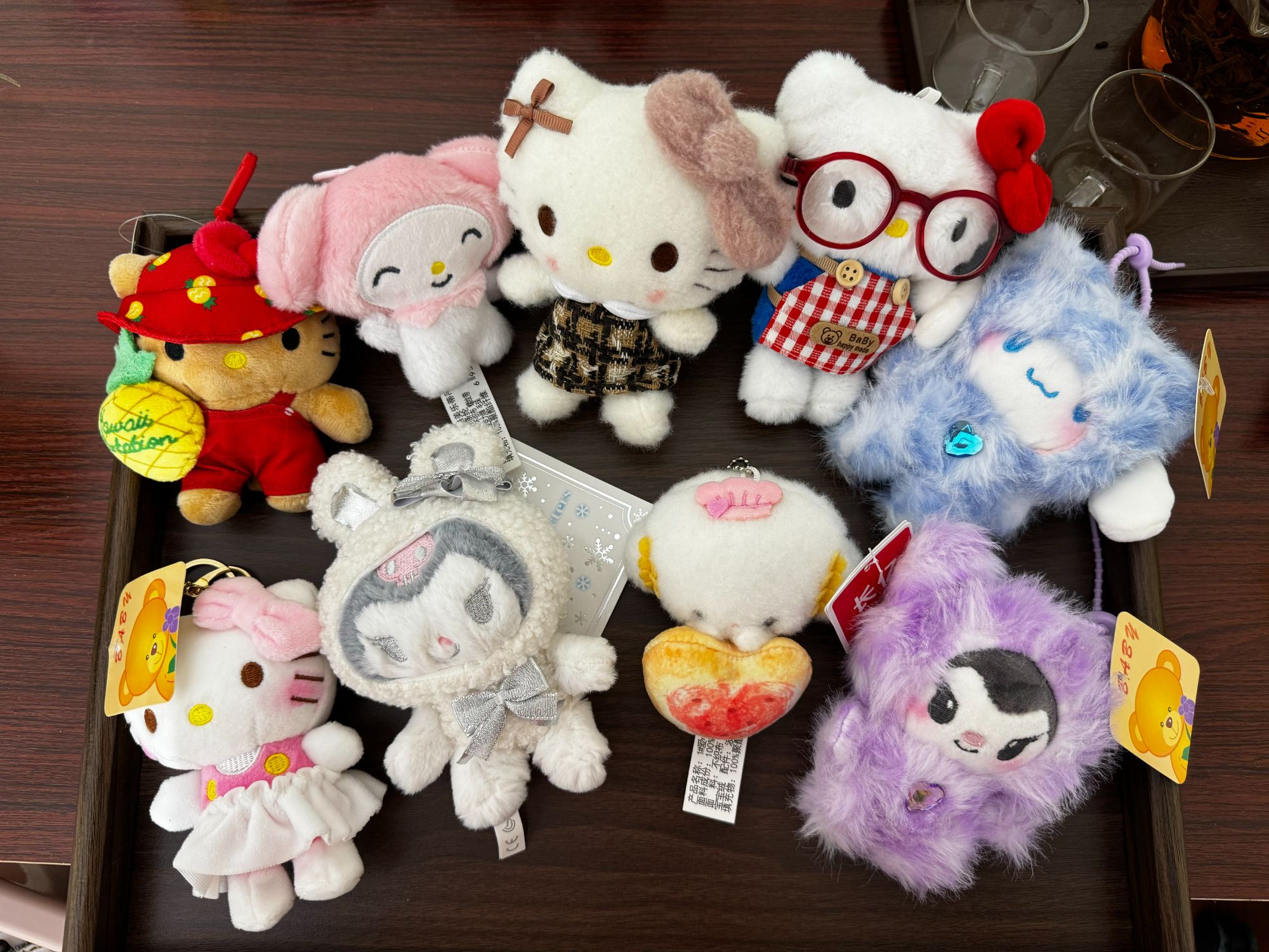 【酱酱家kitty直播扣号专拍】，no退no换helloKitty包挂挂饰包包挂件
