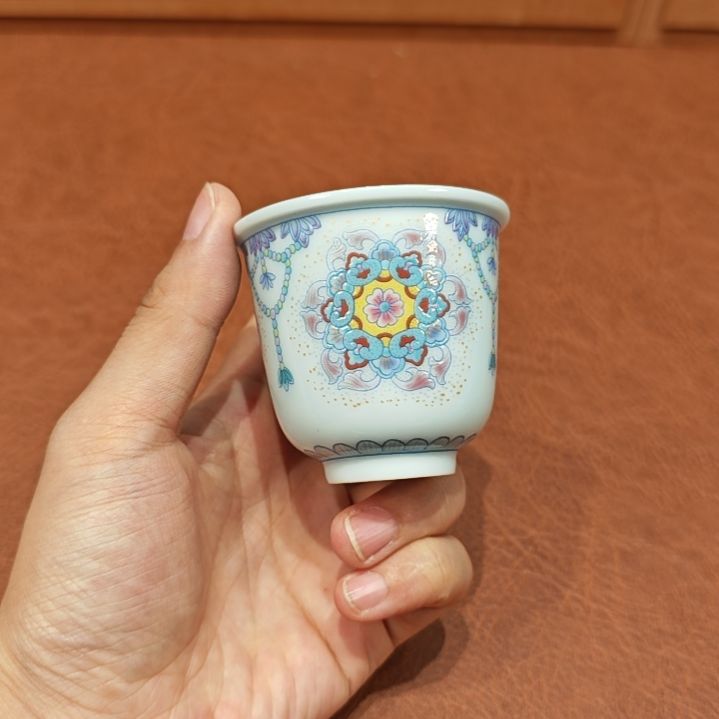 景德镇茶器茶杯主人杯盖碗