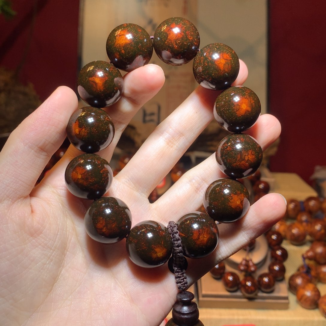 手串/手链黄花梨/降香黄檀公*