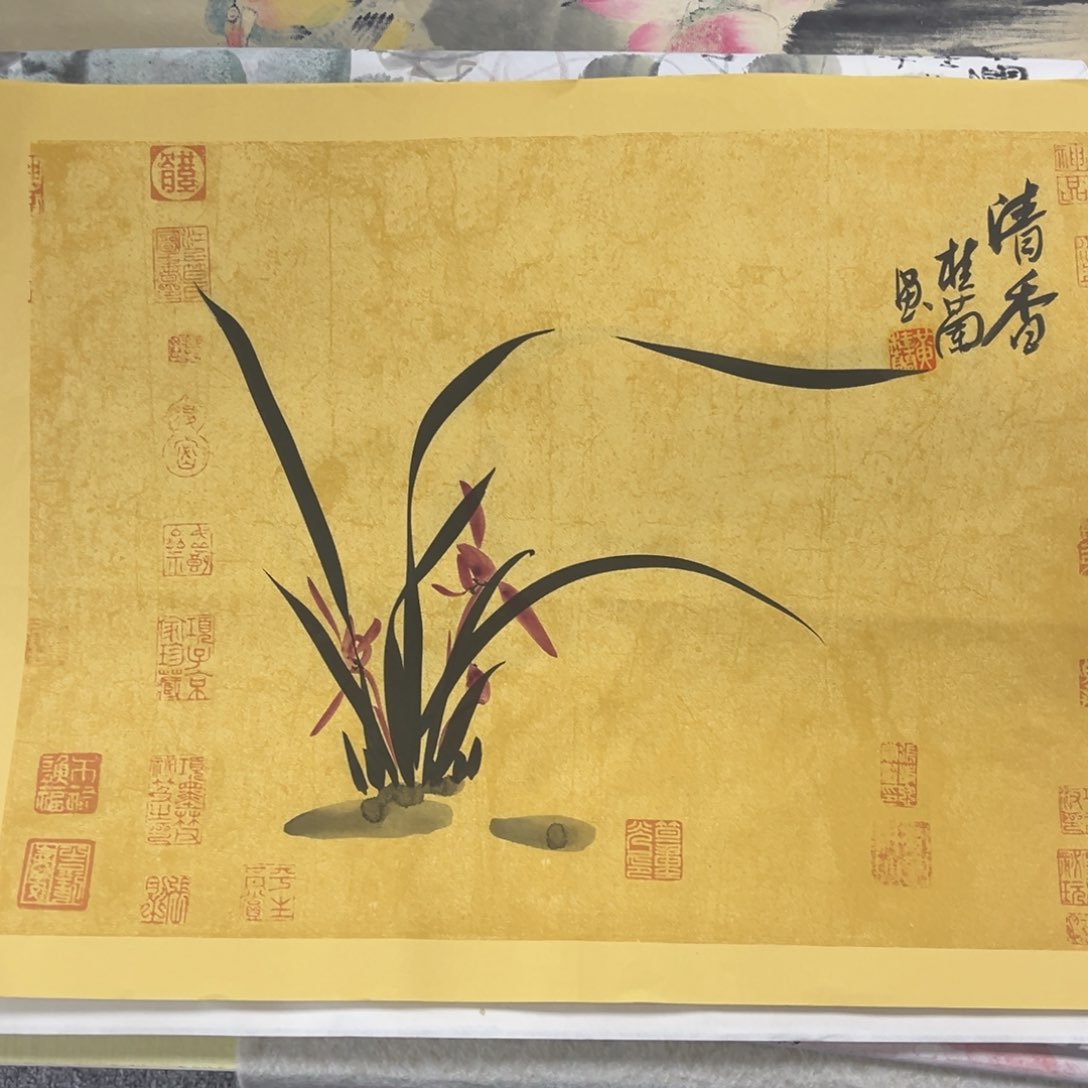 国画纯手绘字画国画作品欣赏