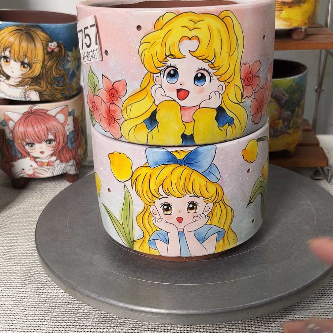 紫砂花盆微瑕福利