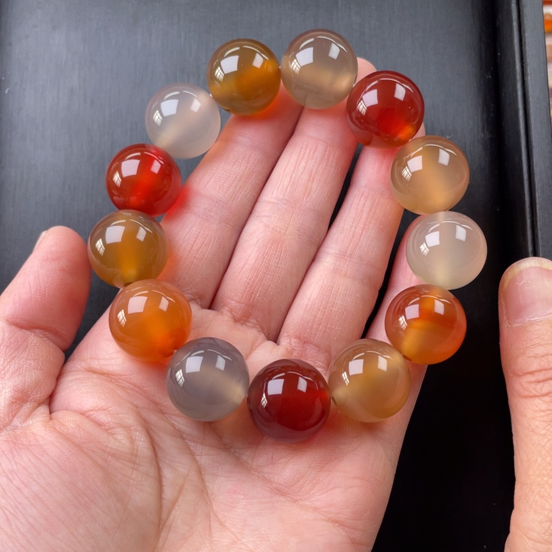 玛瑙/玉髓手链未镶嵌