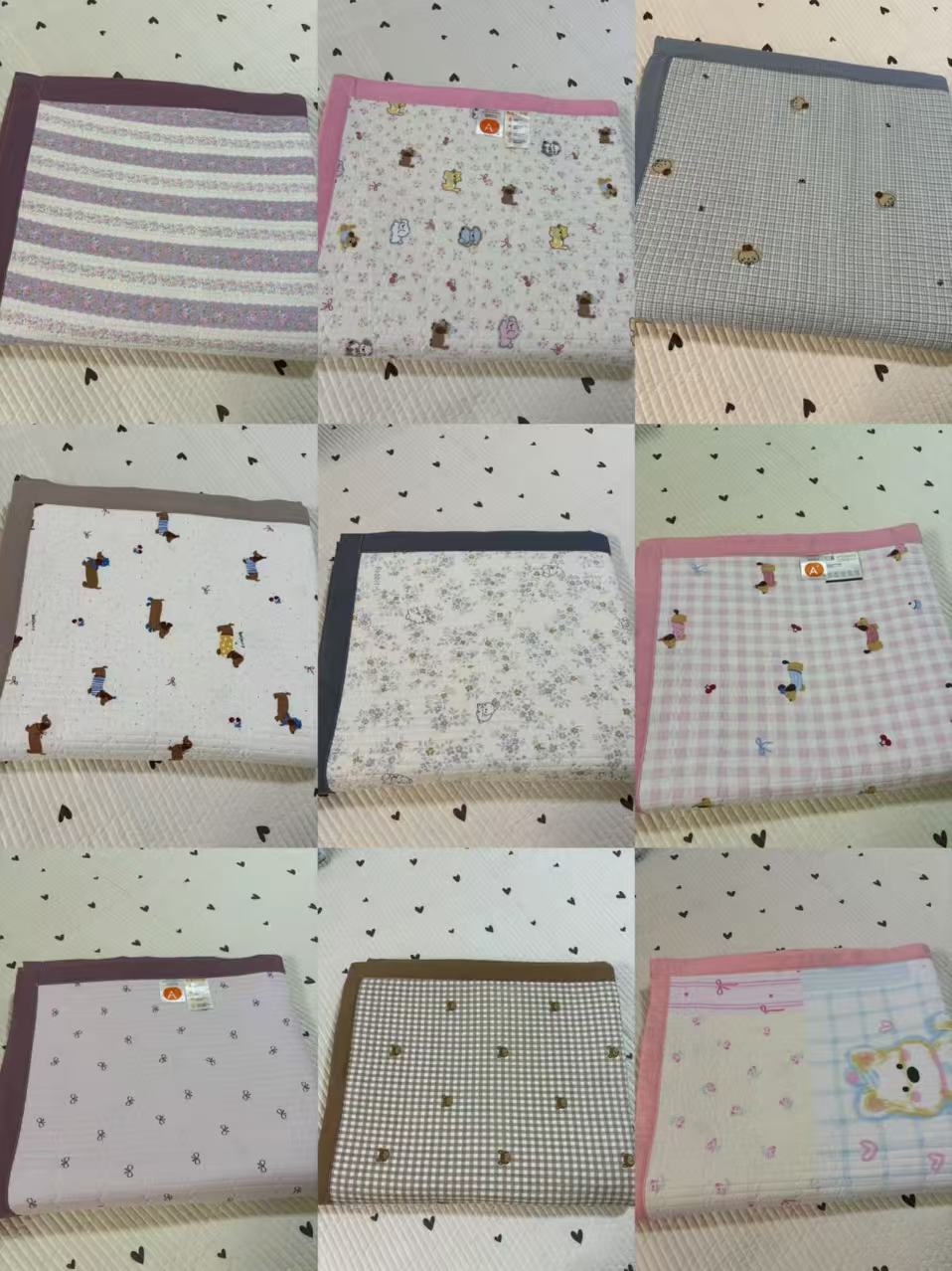  孤品四季床盖 枕套 印花直播间花型介绍为主】机洗绗缝