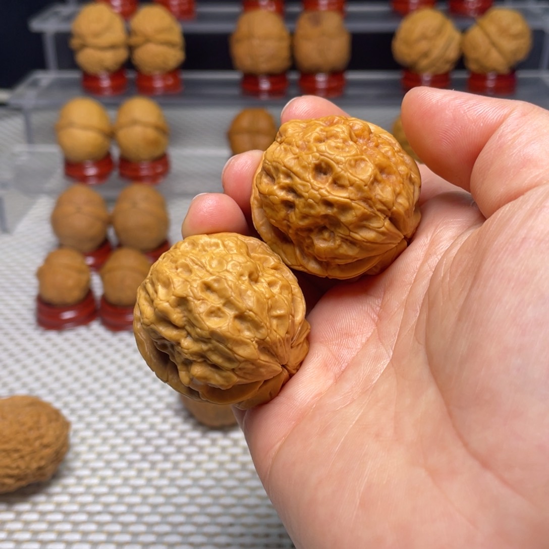 文玩核桃把件20降龙疙瘩包