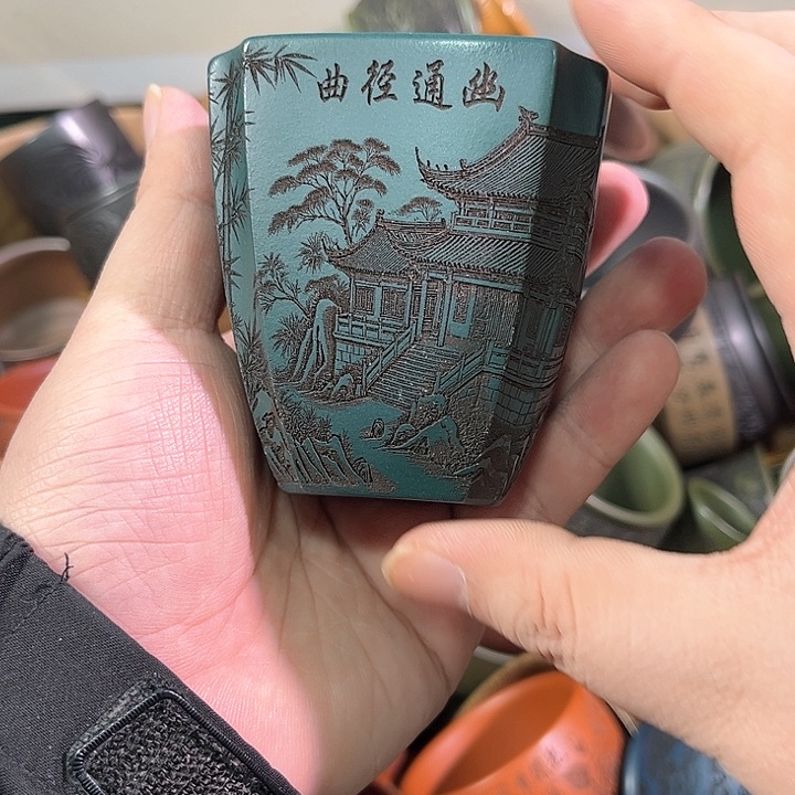 茶杯紫砂全手工紫砂主人杯