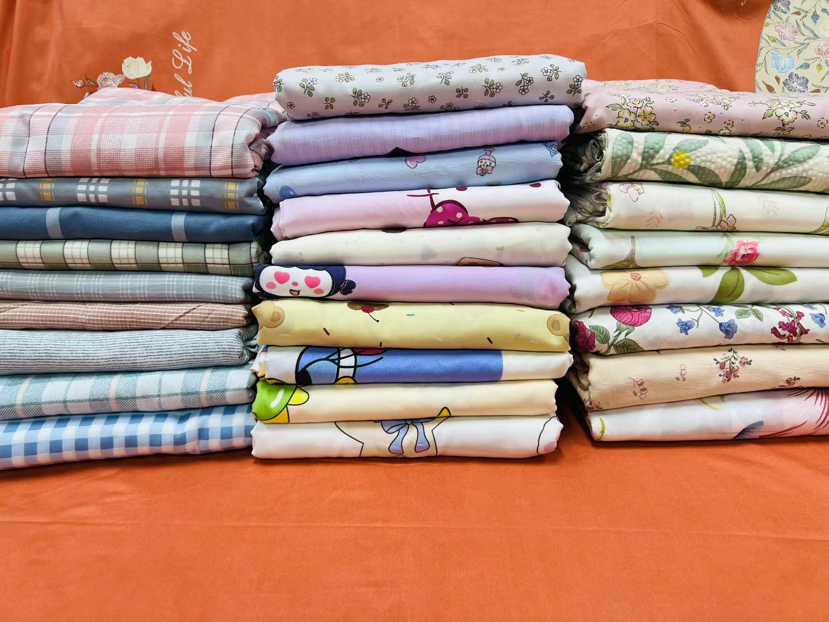 【琪琪家纺】被罩清新简约亲肤柔软花色不挑