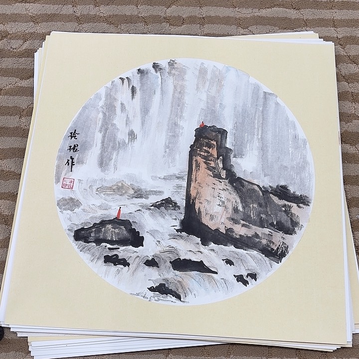 国画花鸟等动物为50.50