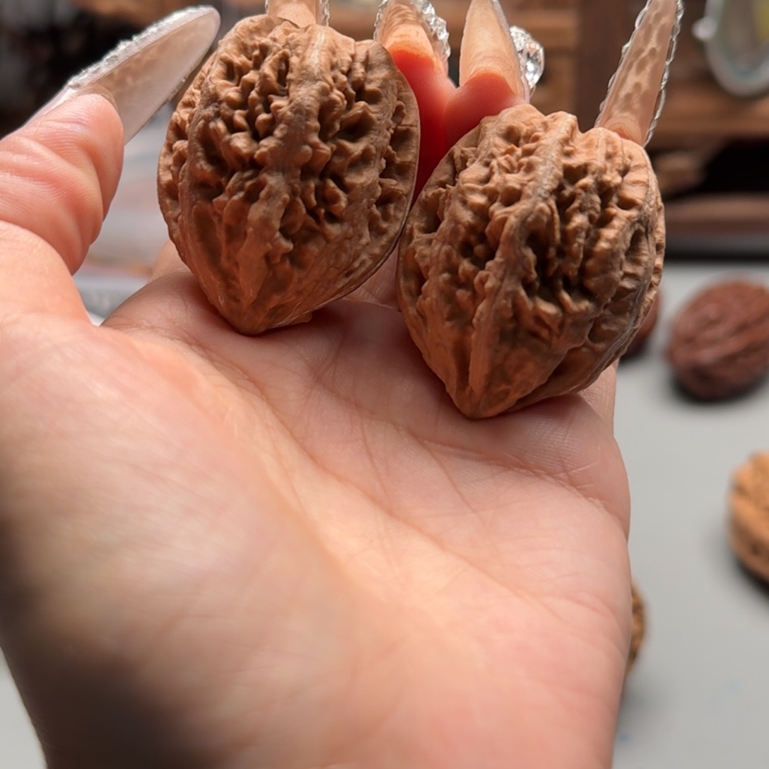 文玩核桃把件关东木子楸百核80