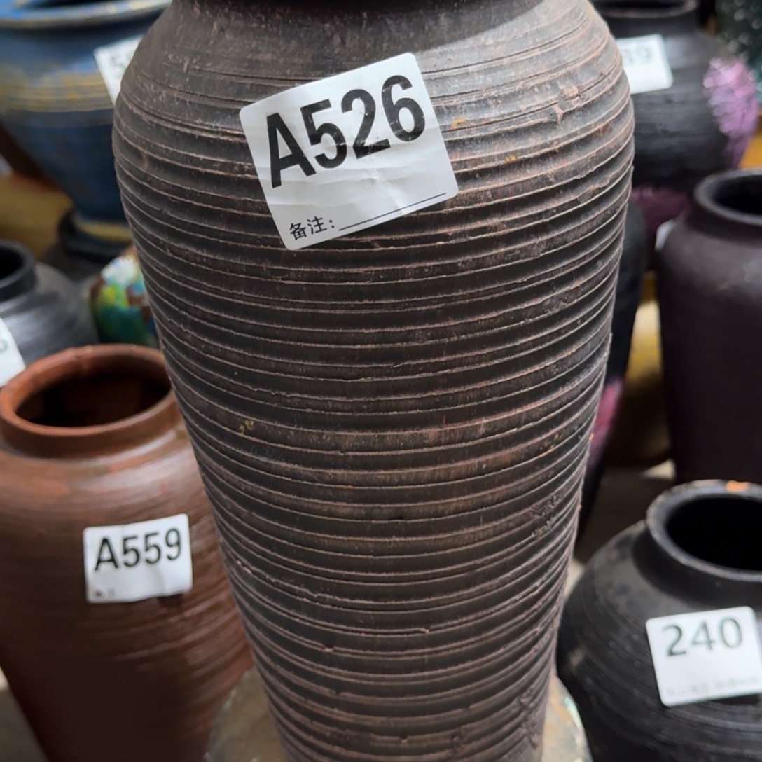 粗陶高度 33口径13带孔（无孔水培下单备注）